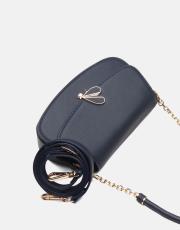 r1184 litva kapaklı kadın çantas lacivert 3