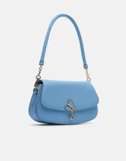 r1184 litva kapaklı kadın çantas mavi 2