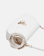 r1184 litva kapaklı kadın çantas beyaz 3