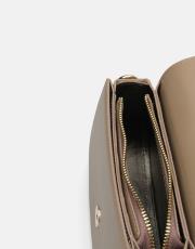 r1184-1 vela kapaklı kadın çantası vizon 4